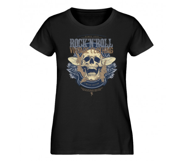 Rock´n´Roll Vintage (EN) - Damen Premium Organic Shirt