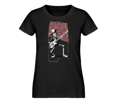 Der verrückte Gitarrist - Damen Premium Organic Shirt