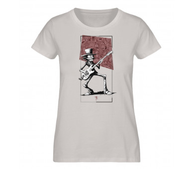 Der verrückte Gitarrist - Damen Premium Organic Shirt