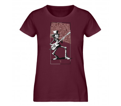 Der verrückte Gitarrist - Damen Premium Organic Shirt