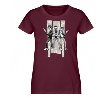 Streetgang - drei coole Typen - Damen Premium Organic Shirt
