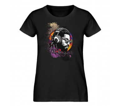 Reggae Man - colorful vibes - Damen Premium Organic Shirt