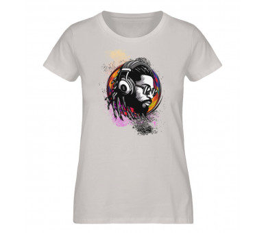 Reggae Man - colorful vibes - Damen Premium Organic Shirt