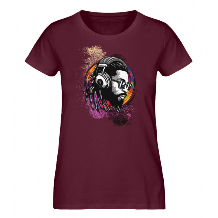 Reggae Man - colorful vibes - Damen Premium Organic Shirt